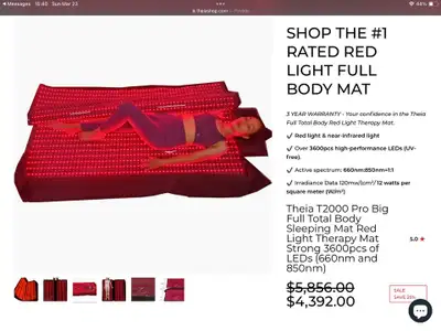 redlight therapy, View more
