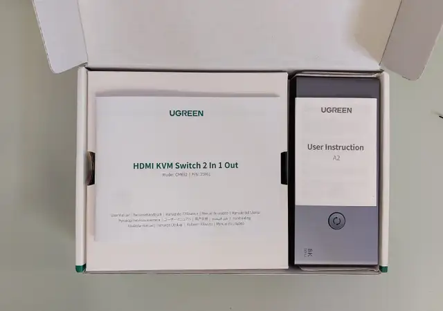 UGREEN 8K@60Hz KVM Switch HDMI with USB 3.0 Ports Switch62864744043523123