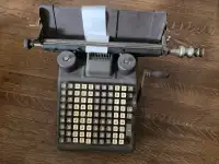 Vintage adding machine
