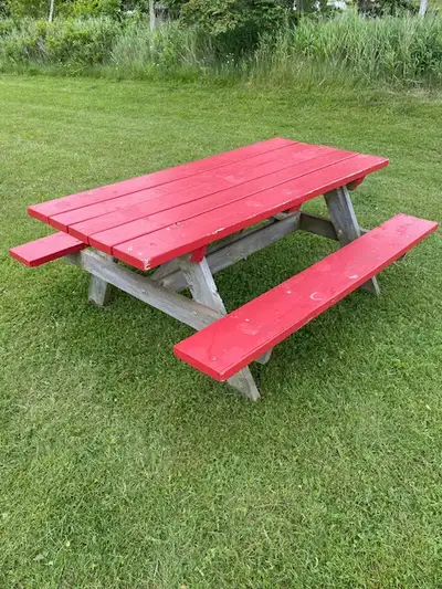 Solid Picnic Table in Cavendish, View more