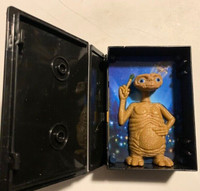 Rare Collectible E.T. Toy Light up Belly and Finger  (Mini VHS)
