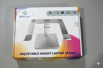 Adjustable laptop stand, View more
