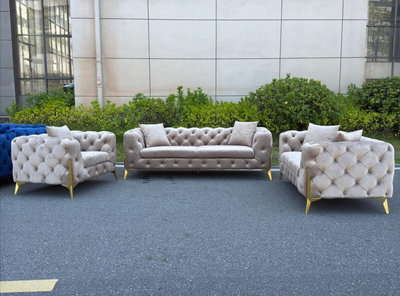 Sectional Velvet Sofa Set, View more