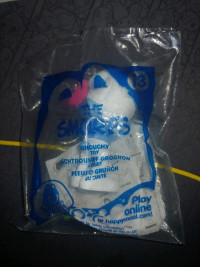 Sealed. 2011 The Smurf "Grouchy Toy" Happy Meal Toy