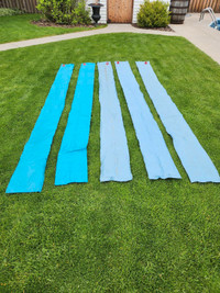 Water bags for pool cover