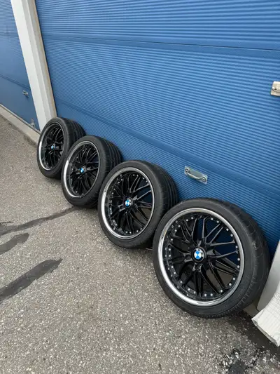 18 inch rims Bmw rims M sport style rims M performance style rims Bmw wheels • Original Black colour...