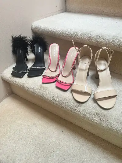 Ladies size 8 shoes, $30 each, View more