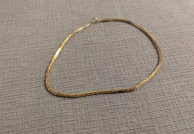 Gold Toned Necklace (Not Real Gold), View more