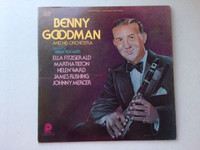 Disque vinyle Benny Goodman, E. Fitzgerald, M. Tilton, H. Ward,