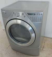 WHIRLPOOL "DUET" STAINLESS STACKABLE DRYER