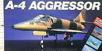 Top Gun A-4 Aggressor  by Testors - 1:72 Scale – no box airplane