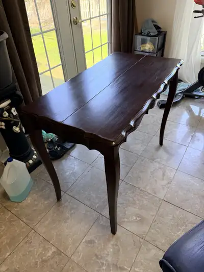 Dark Wood Dining Table (Expandable), View more