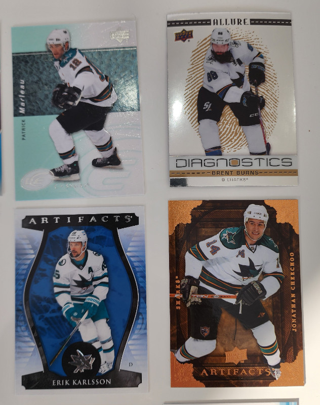 San Jose Sharks Group of 19 Cards in Arts & Collectibles in Edmonton - Image 4