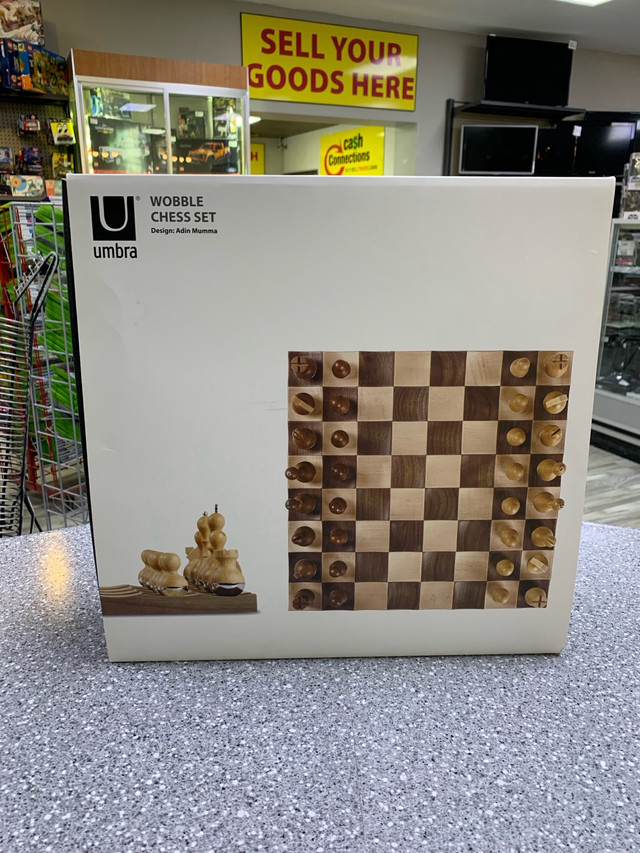 Umbra Wobble Chess Set in Toys & Games in Oshawa / Durham Region