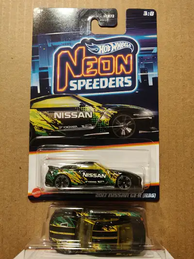 New Hot Wheels Neon Speeders Nissan Skyline GTR 1:64 diecast car, View more