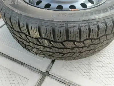 5 tires and rims in good condition
