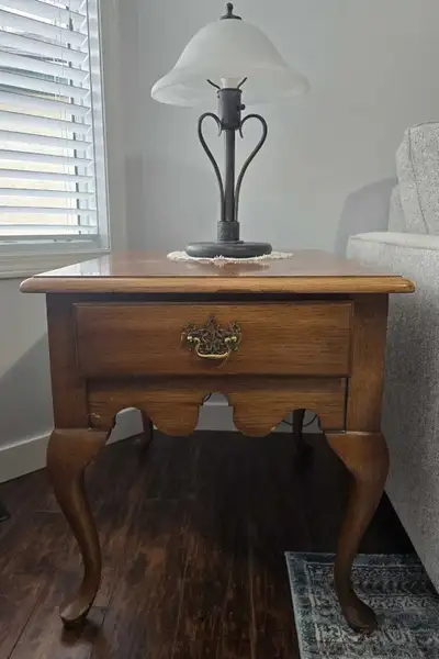 Solid Wood Side Table, View more