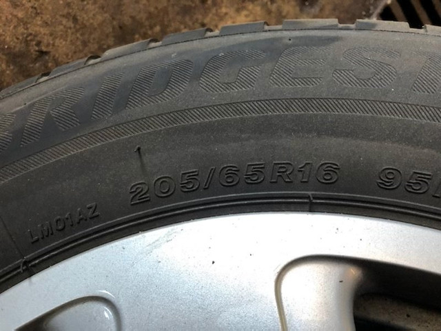 Winter Tires on MINI Rims (price lowered) - 205/65R16 - A1 Cond! in Tires & Rims in City of Toronto - Image 3