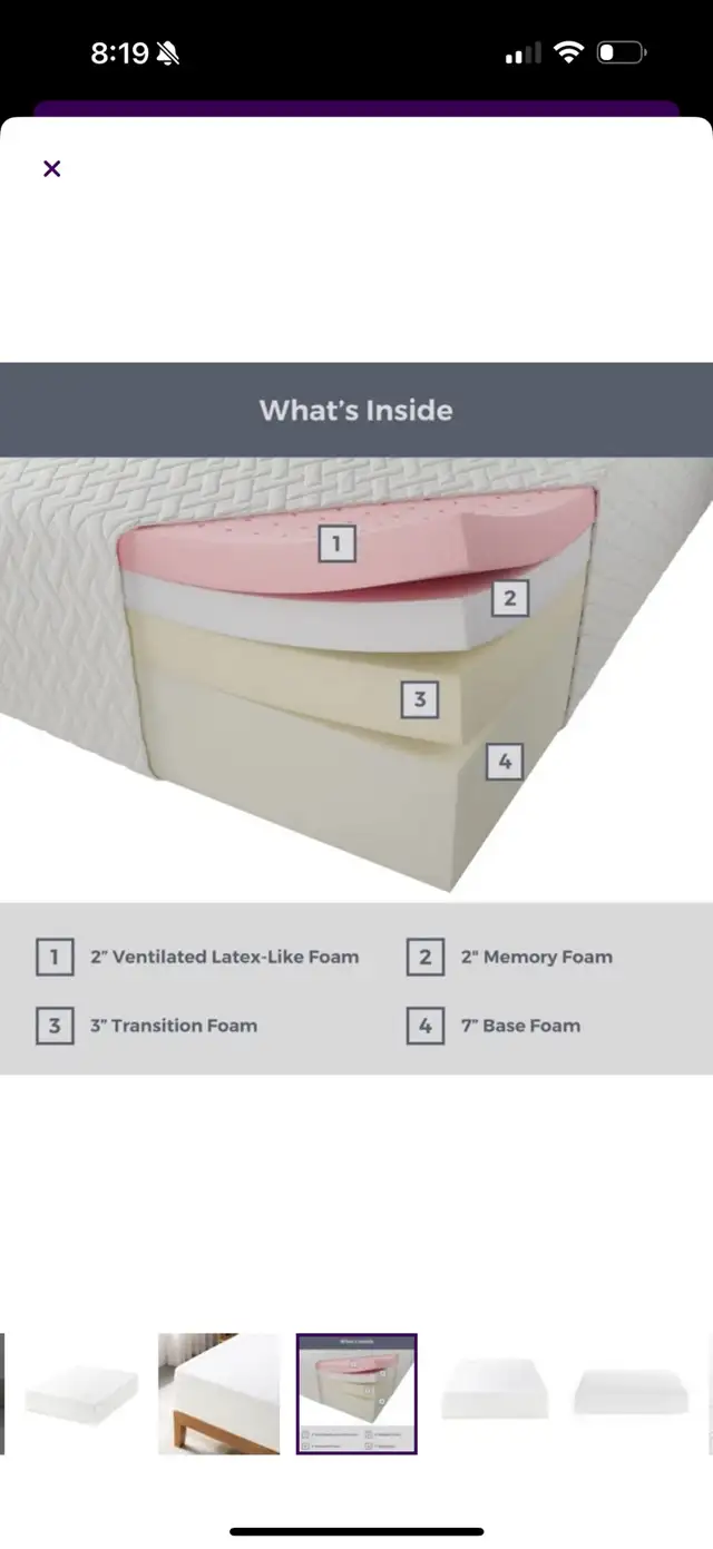     ️ Brand New 14” Queen Size Memory Foam Mattress  in Health & Special Needs in Oshawa / Durham Region - Image 2