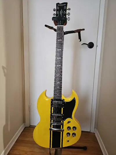 WestCreek Guitars Yellow Electric Guitar, View more