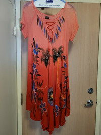 GENTLY USED, STYLE BY STYLE DRESS, LARGE!!!