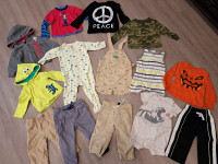 21 pieces of baby clothes