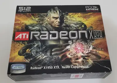 Vintage ATI Radeon X1950 XTX 512MB Dual DVI Video Card for Sale, View more