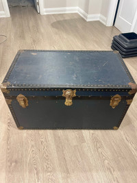 Antique Chest Box with locking mechanism