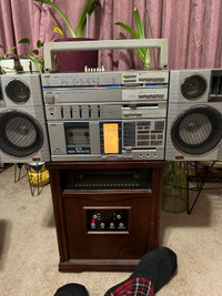 JVC PC R55C am/fm cassette 