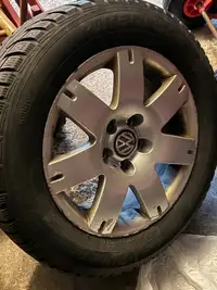 4x VW rims w/ tires as is