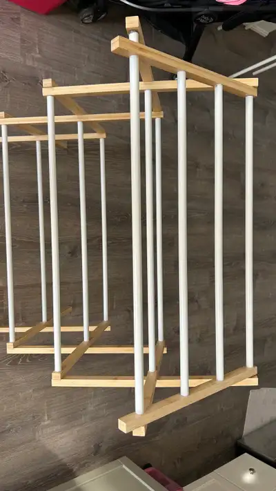 Bamboo Laundry Drying Rack, View more