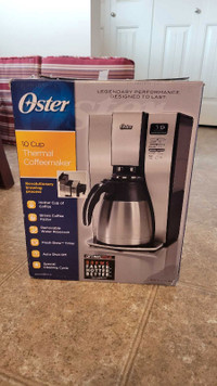 Oster 10-Cup Stainless Steel Thermal Coffee Maker