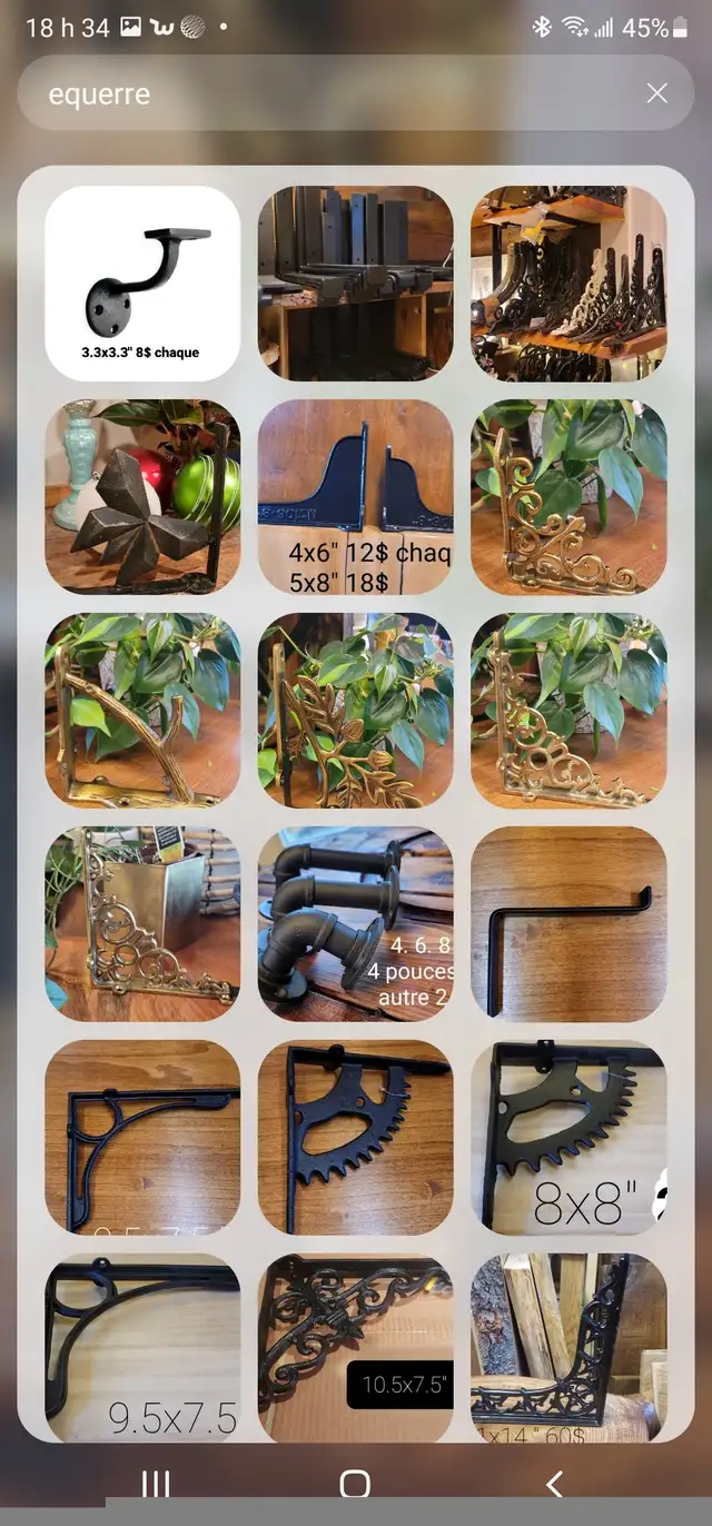 Tablettes en bois de grange finies à la cire d'abeilles  in Home Décor & Accents in Laval / North Shore - Image 11