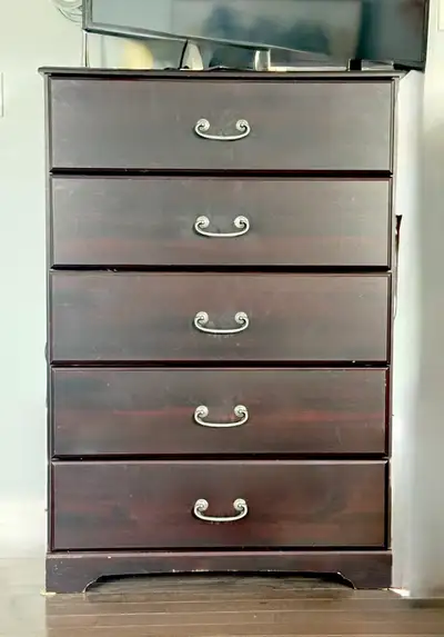 Dresser/ like new. Chocolate brown, View more