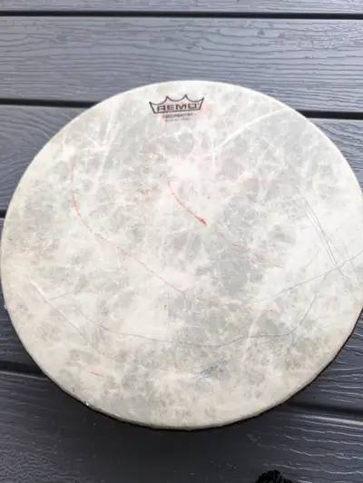Remo Fiberskyn Drum Head - 10" Used, View more