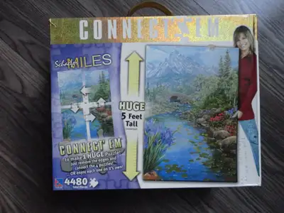 Connect Em Schaefer Miles 5 foot puzzle 4480 pieces, View more
