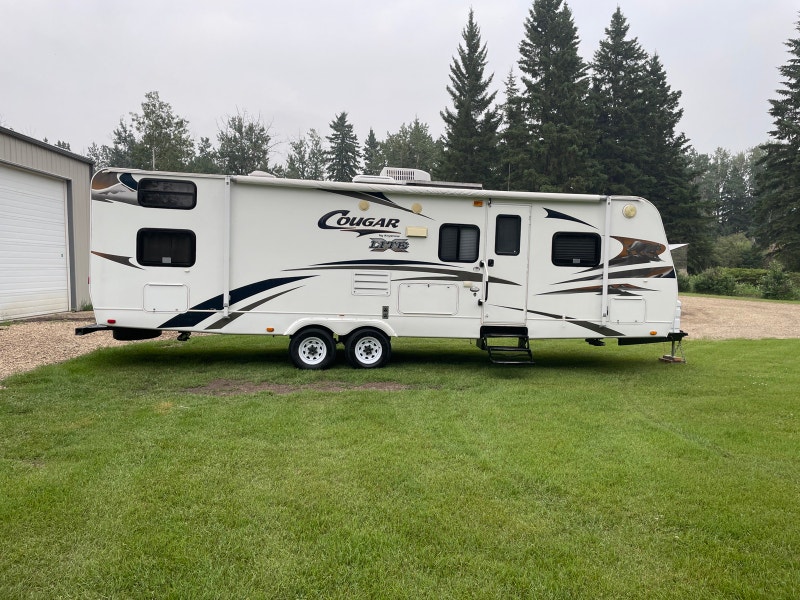 Cougar quad bunk trailer Travel Trailers & Campers Red Deer Kijiji