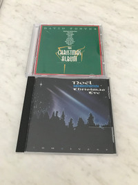 Lot de 2 albums de chansons de Noël (en lot ou 4$ le CD)