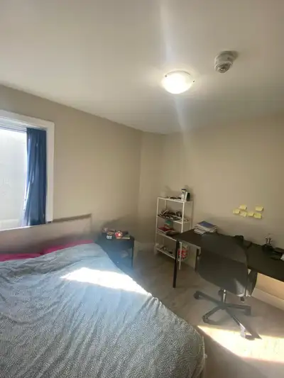 Looking for someone preferably female to sublet my room in a 4 bedroom apartment from May 15th to Ju...