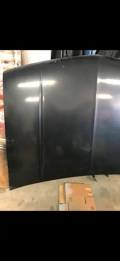 This hood came off a 1994 gmc half ton / I have a hood from a 1967 Camaro in descent shape only come...