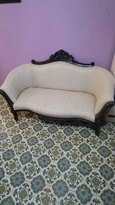 Antique victorian sofa, View more