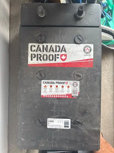 12VDC Battery Canada Proof Group 8D 1400, View more