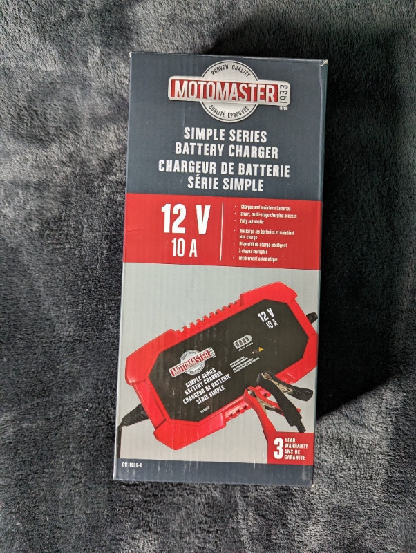 MotoMaster Simple Series Smart Battery Charger/Maintainer Other Edmonton Kijiji