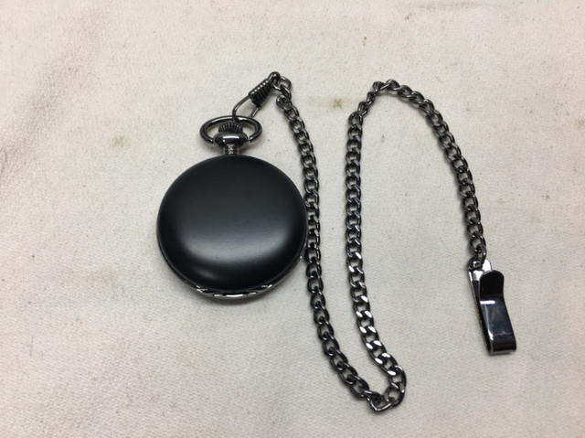 Black Hunter Case Pocketwatch in Case in Jewellery & Watches in St. Catharines