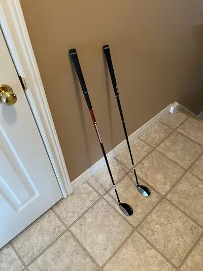 Left handed Pinemeadow 3 and 7 wood., View more