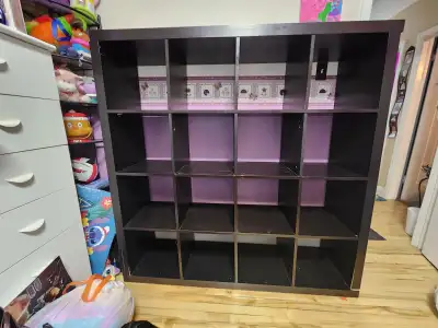 Kallax 4x4 with 2 drawer inserts, View more