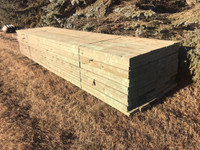 Pressure treated lumber