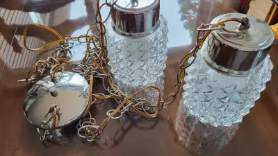Luminaire Vintage en verre, View more