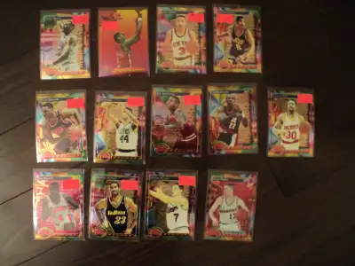 Basketball Cards - 1993/94 Topps Finest  lot of 13, View more