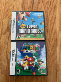 Super Mario 64 DS and New Super Mario Bros. DS